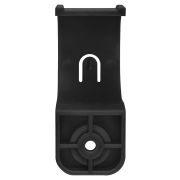 Крепеж-скоба для трубы 32 мм односторонняя для прямого монтажа (25 шт.) черная TDM