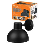 Светильник садово-парковый «Бостон-1» 60 Вт, D200 мм, вниз, металл, черный, Е27, TDM