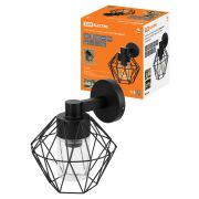 Светильник садово-парковый «Доминго» 60 Вт, вниз, металл, черный, Е27, TDM