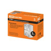 Твердотельное реле ТТР1-25А-DА, 1ф, 25А, упр: 3-32В DС, нагр: 24-380В АС TDM