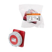 Розетка скрытой установки угловая IP67 16А 3Р+РЕ 380В TDM