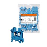 Зажим наборный ЗНН-2,5мм2 32А синий (Ph-C UK-2,5BU) TDM