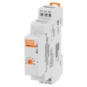 Реле времени РВО2-ВКЛ-0,6с/60сек-8А-24/230В-DIN (зад.вкл., 0,6с-60сек, 24/230В AC/DC) TDM