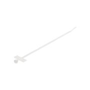 Хомут нейлоновый 3,6 х 205 мм с маркировочной площадкой (белый) (100 шт) TDM