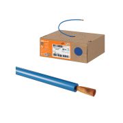 Провод ПуГВ 1х1,0 ГОСТ в коробке (150м), синий TDM