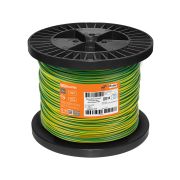 Провод ПуГВ 1х10,0 ГОСТ на катушке (50м), желто-зеленый TDM