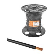 Провод ПуГВ 1х16,0 ГОСТ на катушке (50м), черный TDM