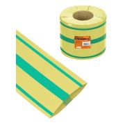 Термоусаживаемая трубка ТУТнг 100/50 желто-зеленая (25 м/ролл) TDM