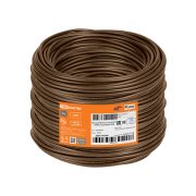 Провод ПуВнг(А)-LS 1х0,5 ГОСТ (1500м), коричневый TDM