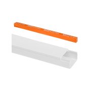 Кабель-канал 25х16 (6 шт по 1 м) белый (розн.упак.) TDM