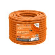 Электротруба гофрированная ПНД d20оранж., с кабелем ВВГ-Пнг(А)-LS 3х2,5ок(N,PE)-0,66 ГОСТ (100м) TDM