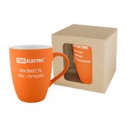 Кружка 360 мл, покрытие soft-touch TDM