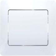Выключатель 1-кл. СП Glossa 10А IP20 (сх. 1) 10AX в сборе бел. SE GSL000112
