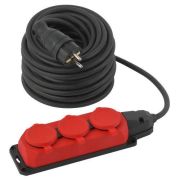Удлинитель 3х30м с заземл. IP44 КГ 3х1.5 каучук UK-3e-3x1.5-30m-IP44(KG) Эра Б0057582