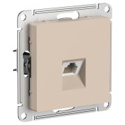 Розетка компьютерная AtlasDesign RJ45 кат.5E механизм песочн. SE ATN001283